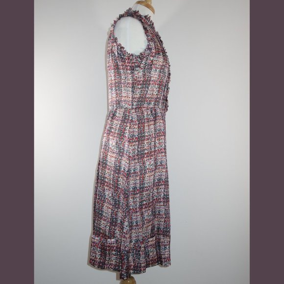 Carolina Herrera Sleeveless Silk Dress - Size M - Picture 7 of 15